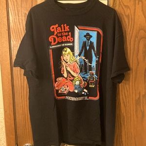 XL Poltergeist II Talk to the Dead Clairvoyance for Beginners tee